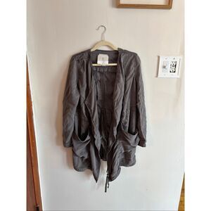 Hei Hei Anthropologie Lightweight Gray Jacket SZ XS
